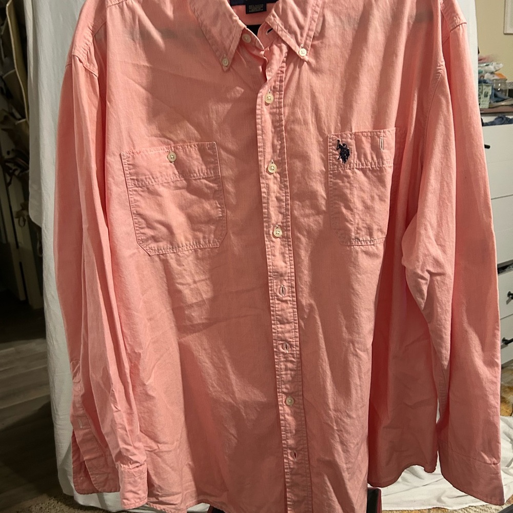 Polo by Ralph Lauren Coral Button Down Shirt